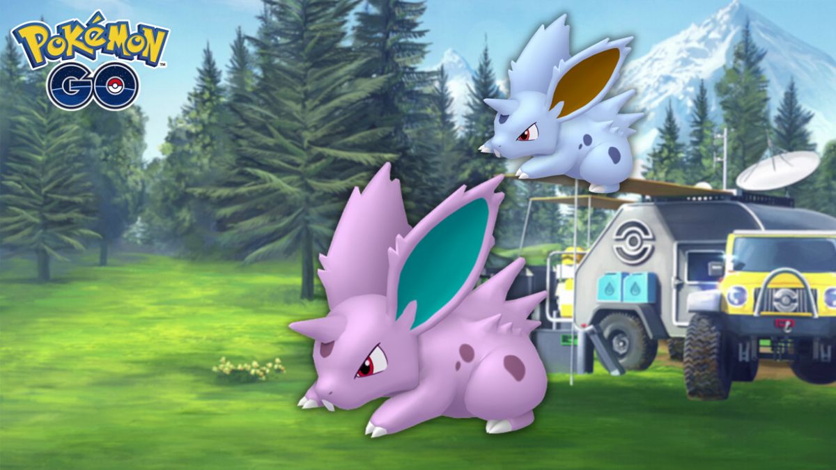 Nidoran männlich in den Rampenlicht-Stunden Pokemon Go vom August 2022