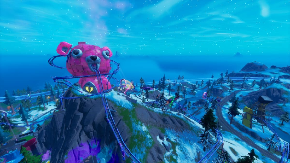 Lege 500 Meter im Windkanal bei Rave Cave zurück in Fortnite, Aufträge Woche 4 Staffel 3 Kapitel 3